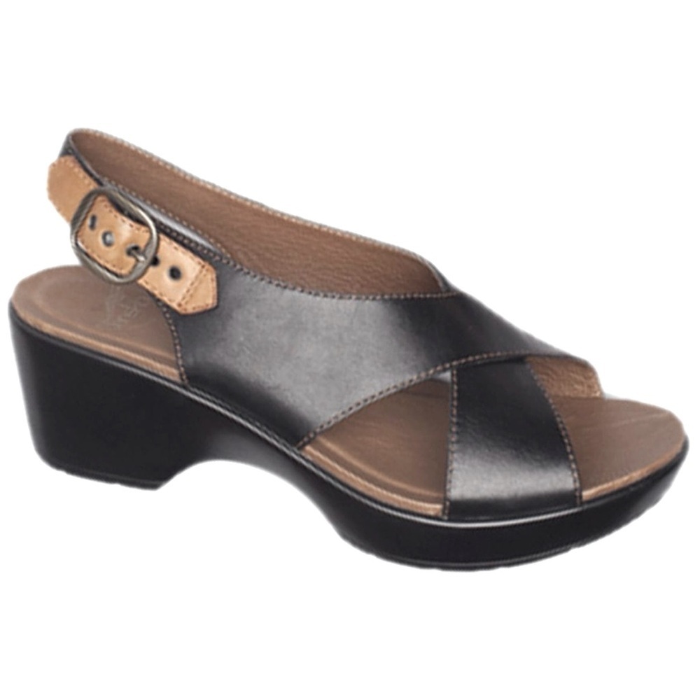 NWOB Dansko Women's Jacinda Sandals Black‎ size 41